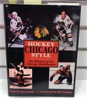 Reg Fleming Autographed Blackhawks Book