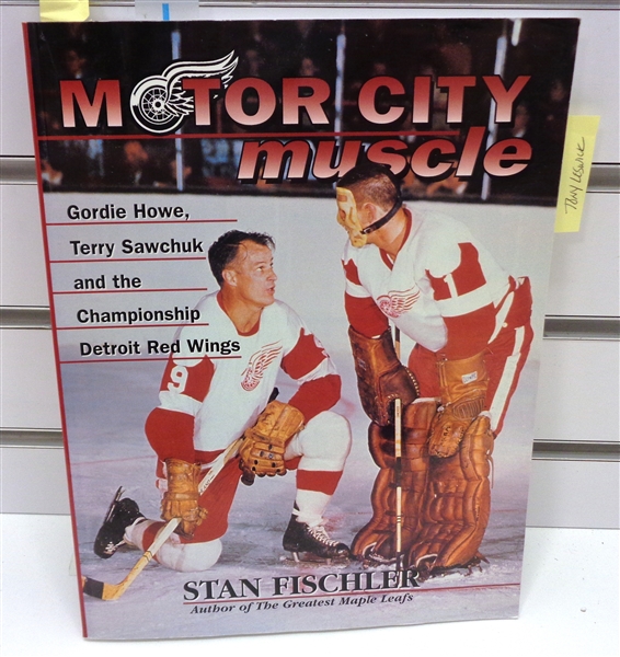 Tony Leswick Autographed "Motor City Muscle" Book