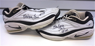 Barbara Farris Game Used Autographed Shoes