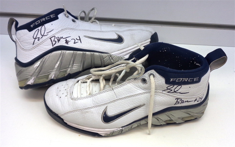 Edwina Brown Game Used Autographed Shoes