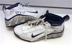 Edwina Brown Game Used Autographed Shoes