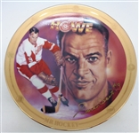 Gordie Howe Autographed 8.5 Plate