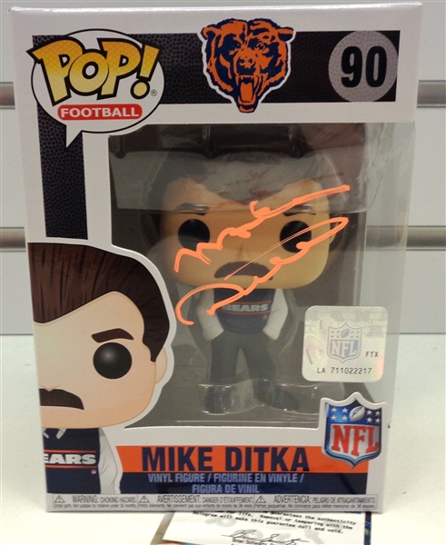 Mike Ditka Autographed Funko-Pop