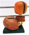 Vintage Football Player Bobblehead Bank