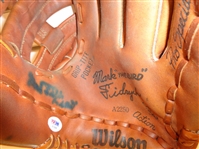 Mark The Bird Fidrych Autographed Store Model Glove