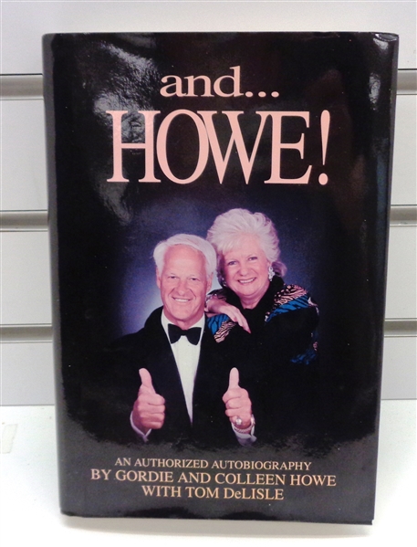 Gordie & Colleen Howe Autographed Book #2