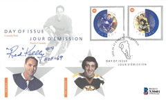 Red Kelly Autographed 1st Day of Issue Cachet
