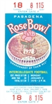 1978 Rose Bowl Ticket - Michigan vs. Washington