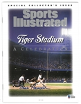 Ernie Harwell Autographed Tiger Stadium Sports Illustrated