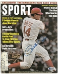 Pete Rose Autographed Sport Magazine