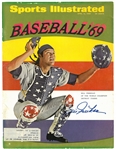Bill Freehan Autographed 1969 Sports Illustrated (Cover Only)