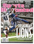 Calvin Johnson Autographed Sports Illustrated