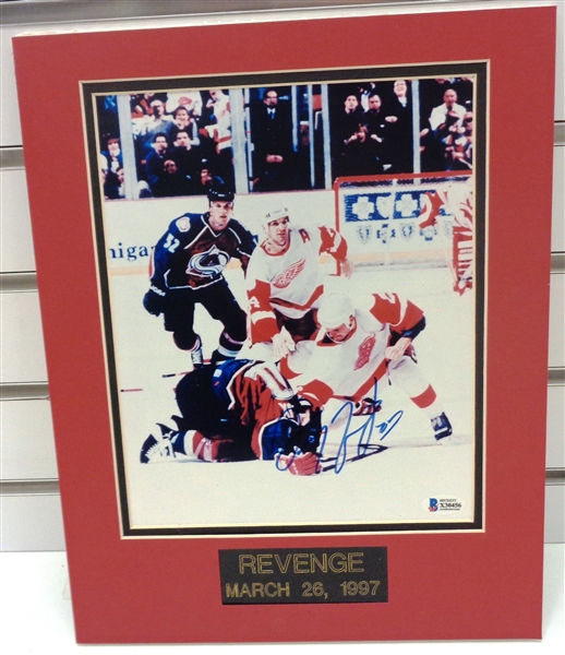 Darren McCarty Autographed 8x10 w/ Matting