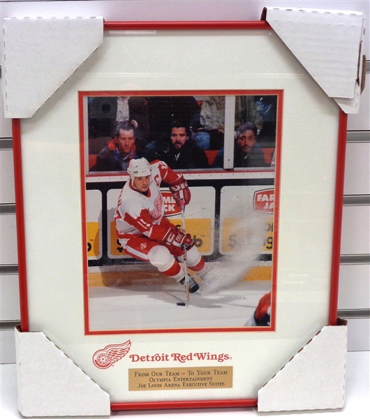 Steve Yzerman Framed 8x10 Given to Suite Holders