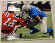 Ndamukong Suh Autographed 16x20 w/ House of Spears