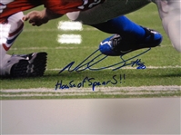 Ndamukong Suh Autographed 16x20 w/ House of Spears