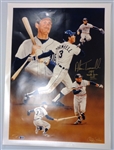Alan Trammell Autogrpahed 17x24 Litho Inscribed 