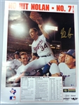 Nolan Ryan Autographed 17x22 Poster