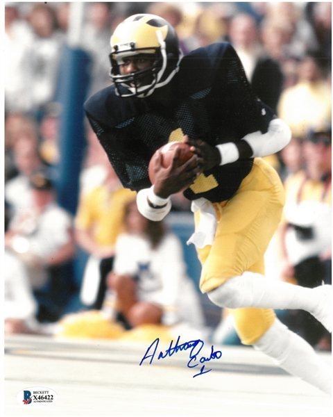 Anthony Carter Autographed 8x10 Photo