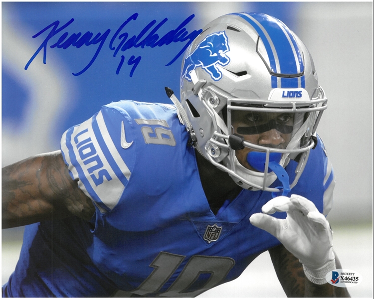 Kenny Golladay Autographed 8x10 Full Signature