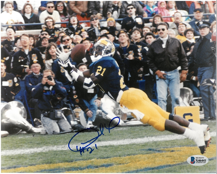 Desmond Howard Autographed 8x10 Photo