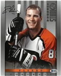 Eric Lindros Autographed 8x10 Studio