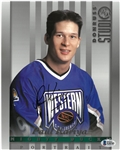 Paul Kariya Autographed 8x10 Studio