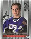 Sergei Fedorov Autographed 8x10 Studio