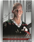 Keith Tkachuk Autographed 8x10 Studio