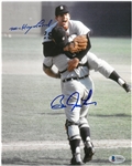 Mickey Lolich & Bill Freehan Autographed 8x10 Last Out 68 WS