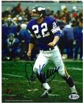 Paul Krause Autographed 8x10 Photo