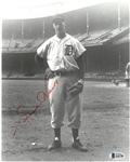 Gordie Howe Autographed Detroit Tigers 8x10 Photo