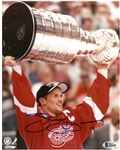 Steve Yzerman Autographed 8x10 Photo - 98 Cup