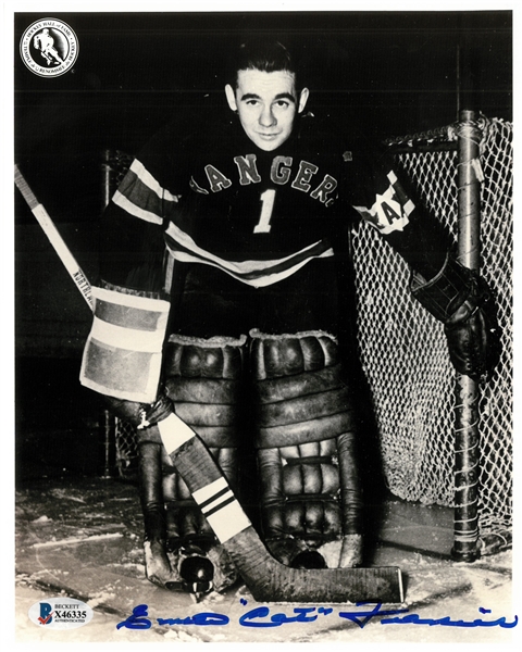 Emile "Cat" Francis Autographed 8x10 Photo