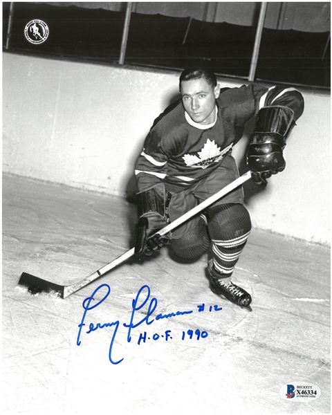 Fern Flaman Autographed 8x10 Photo