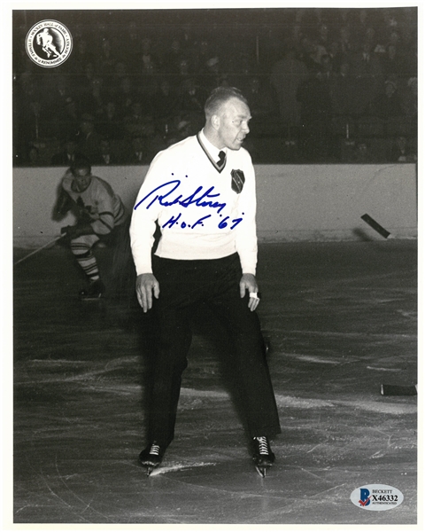 Red Storey Autographed 8x10 Photo w/ HOF