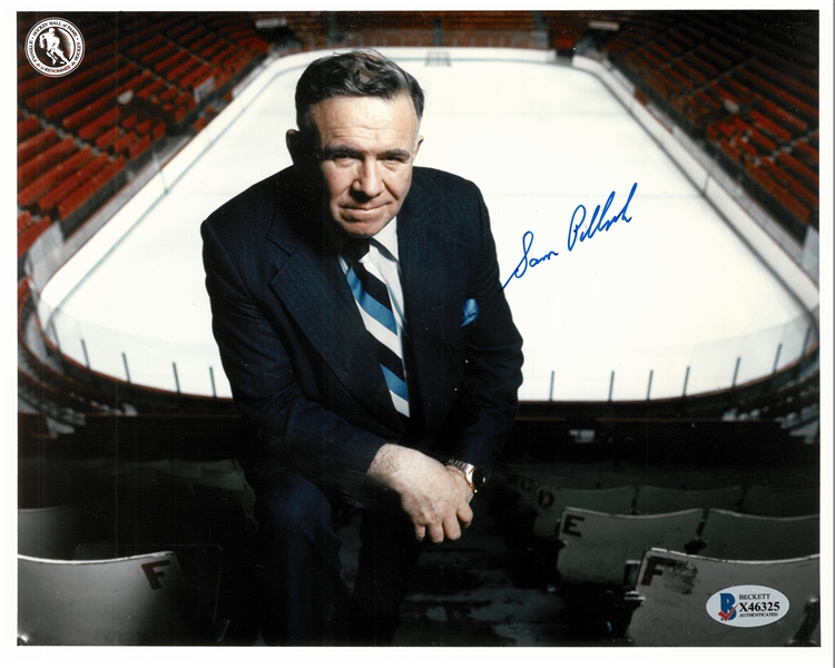 Sam Pollock Autographed 8x10 Photo