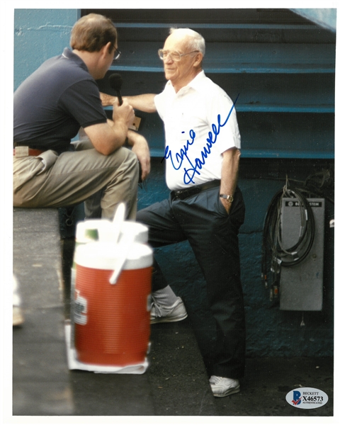 Ernie Harwell Autographed 8x10 Photo