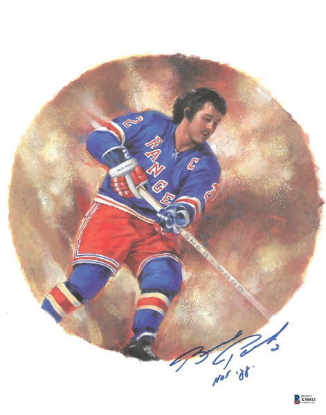 Brad Park Autographed 11x14 Canada Post