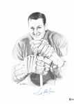 Sid Abel Autographed 11x14 Lithograph