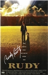 Rudy Ruettiger Autographed 11x17 Movie Poster
