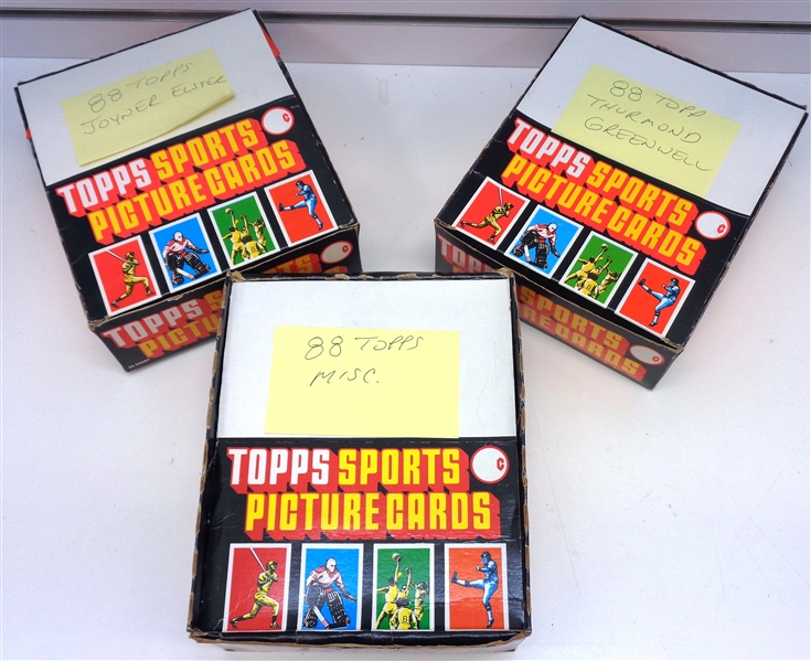Lot of 1988 Topps Rack Packs