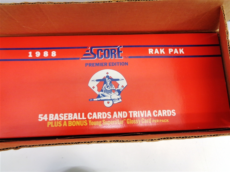 Lot of 1988 Score Rack Packs