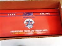 Lot of 1988 Score Rack Packs