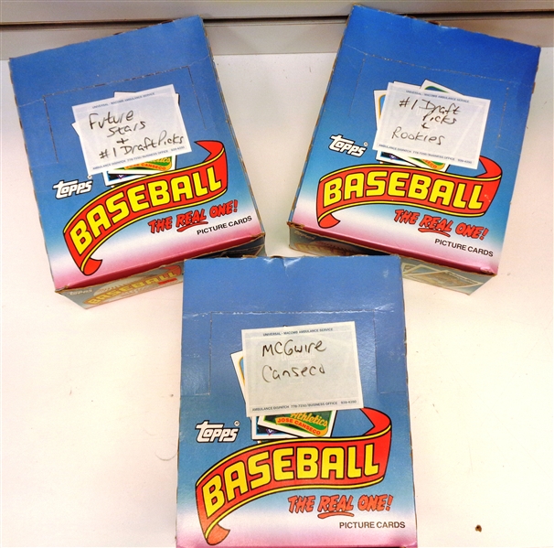 Lot of 1989 Topps Rack Packs