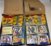 Lot of 1989 Fleer Rack Packs (Griffey Rookie)