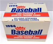1986 Fleer Baseball Update Set