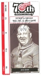 Bob Probert Autographed Ticket