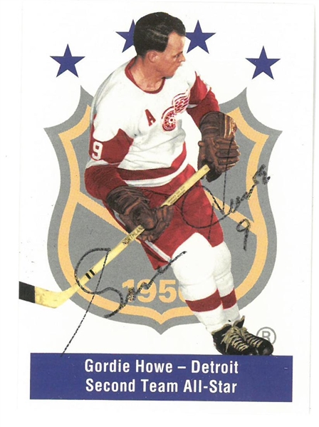 Gordie Howe Autographed 1994 Parkhurst Missing Link