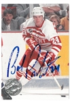 Bob Probert Autographed Pro Set Platinum Card